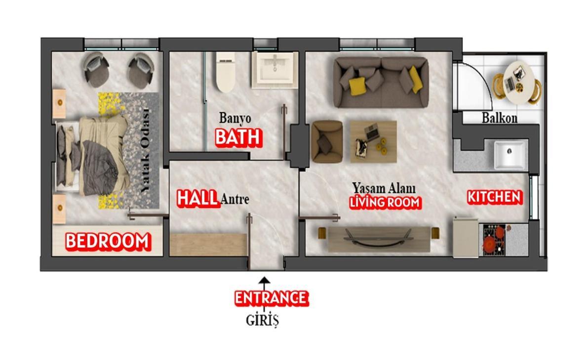 Goelhisar Mavi Konak Apart Otel 外观 照片
